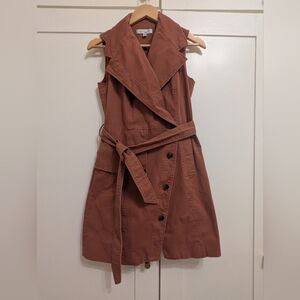 TOCCIN trench wrap dress